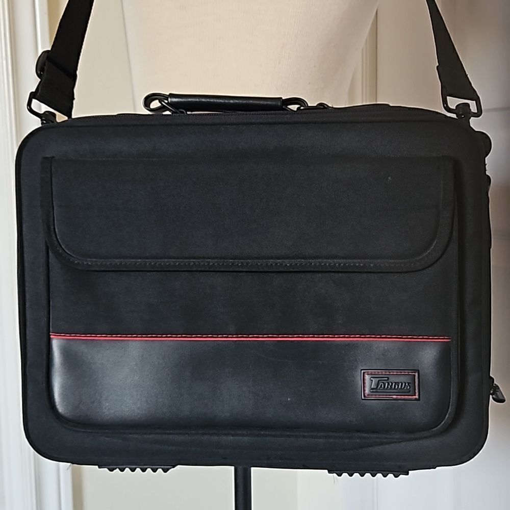 Targus Unisex Laptop Shoulder Bag Black 16"-12" - Picture 3 of 16